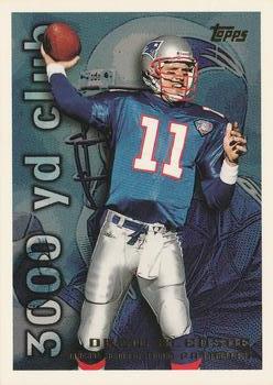 Drew Bledsoe New England Patriots 1995 Topps NFL 3000 Yard Club #30